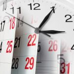 Calendar Pages and Clock